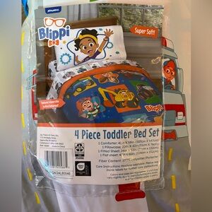 Blippi Toddler Bed Set